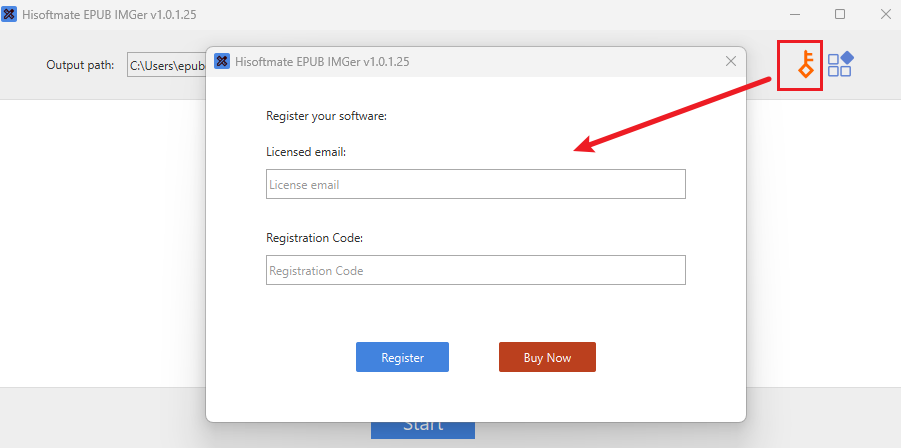 epub imger register